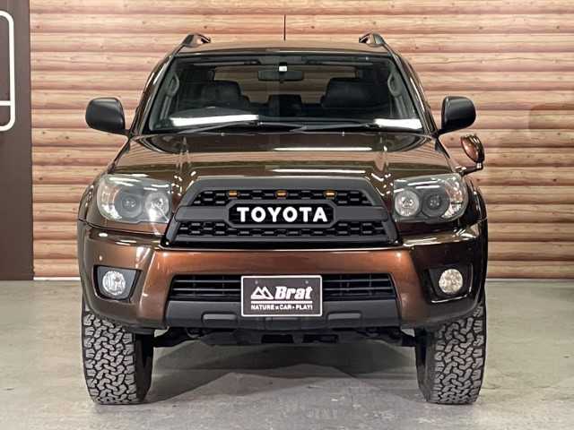 トヨタ ハイラックス サーフ SSR－X LTD 長野県 2005(平17)年 12.2万km 茶 社外パナソニックナビ/バックカメラ/Bluetooth/フルセグテレビ/Bratオリジナルシートカバー/社外エンジンスターター/JAOS BATTLEZマフラー/フロントグリルブラック塗装/ダッシュマット/ミラーヒーター/純正フロアマット/オートライト/社外サイドステップ/ETC/リフトアップ/全塗装/17インチAW　エクストリームJ XJ07/BFグッドリッチ　275/70-17/タコマルックグリル/ヘッドライト　インナーブラック加工