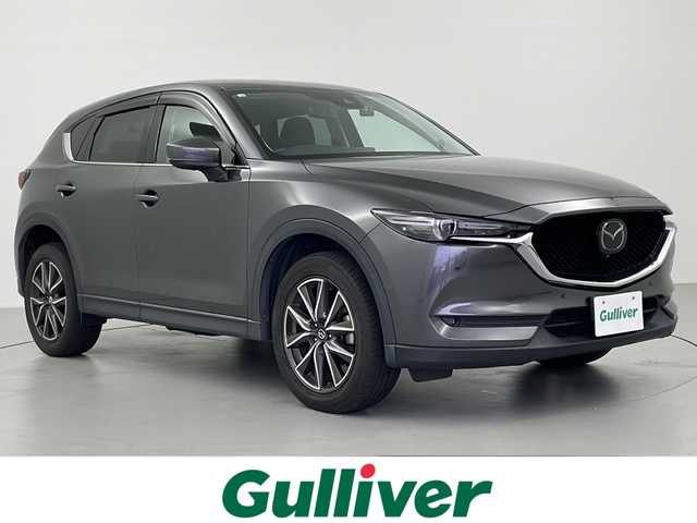 マツダ ＣＸ－５ XD Lパッケージ 岐阜県 2018(平30)年 9.4万km マシーングレープレミアムM 衝突軽減ブレーキ/レーンキープアシスト/パーキングセンサー/純正ナビ/CD/DVD/Bluetooth/フルセグTV/全周囲カメラ/レザーシート/前席シートヒーター/前席パワーシート(シートメモリー付き)/ハンドルヒーター/オートブレーキホールド/電動リアゲート/前後ドライブレコーダー/ETC/パドルシフト/オートLEDヘッドライト/純正１９インチアルミホイール