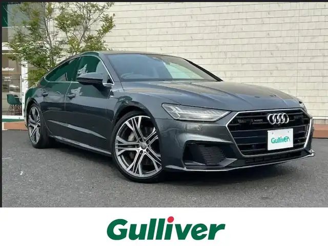 アウディ Ａ７ SB 55TFSIクワトロSライ 茨城県 2019(平31)年 1.5万km シルバー 登録時14445km/4WD/純正メモリナビ/純正AW/全方位カメラ/ETC2.0/前後ドライブレコーダー/前後コーナーセンサー/オートクルーズコントロール/ApplecarPlay/AndroidAuto/LEDライト/レザーシート/スマートキー/前席シートヒーター/格納式リアスポイラー/パドルシフト/ステアリングリモコン/電動リアゲート/イージークローザー/前席メモリ付きパワーシート/サンルーフ/オートライト/本革巻きステアリング/横滑り防止/レーンキープ