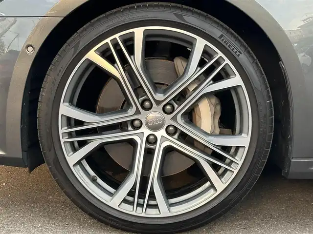 アウディ Ａ７ SB 55TFSIクワトロSライ 福島県 2019(平31)年 1.5万km デイトナグレーパールエフェクト ワンオーナー/パノラマサンルーフ/アダプティブクルーズコントロール/HDマトリクスLEDヘッドライトアウディレーザーライトパッケージ/・レーザーマトリクスLED/パワーアシストパッケージ/・パワークロージングドア/・電動チルト/アシスタンスパッケージ/・全方位カメラ/・アウディプレセンス/バルコナレザーシート（メトロポリタングレー）/メモリ付パワーシート/前席シートヒーター/バーチャルコックピットプラス/純正MMIナビ/CarPlay/マルチカラーアンビエントライティング/フルセグTV/サイドアシスト/レーンキープアシスト/パワーバックドア/純正21インチAW/ドラレコ前後/可変リアスポイラー/パドルシフト/取扱説明書/保証書/スペアキー