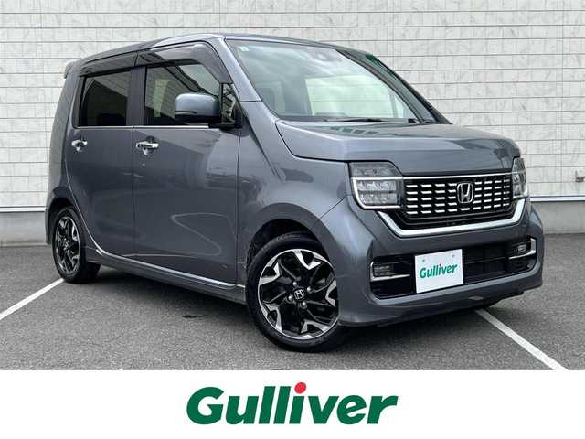 ホンダ Ｎ ＷＧＮ カスタム Lターボ ホンダS 栃木県 2021(令3)年 2.2万km シャイニンググレーM 禁煙車/純正ナビ/ワンセグTV/Bluetooth/バックカメラ/USB入力端子/ETC/純正フロアマット/スマートキー/エンジンスタートボタン/純正ドラレコ/ハーフレザーシート/横滑り防止機能/パーキングアシスト/衝突軽減システム/コーナーセンサー/カーテンエアバック