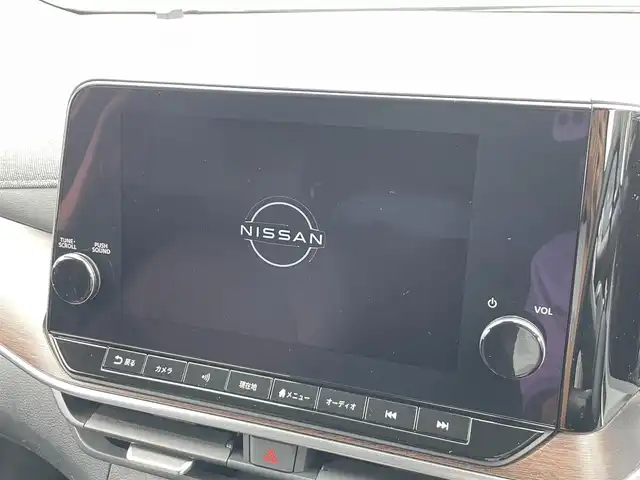 日産 オーラ G 茨城県 2022(令4)年 3.8万km ミッドナイトブラック/サンライズカッパー 純正ナビ/【AM・FM・TV・BT・USB】/プロパイロット/レーダークルコン/全方位カメラ/ETC2.0/シートヒーター/ステアリングヒーター/ワイヤレス充電/インテリジェントルームミラー/前方ドラレコ/前後コーナーセンサー/ステリモ/ブレーキホールド/ハンドル支援/純正フロアマット/純正アルミホイール
