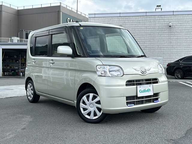 ダイハツ タント L 山梨県 2012(平24)年 8.9万km シャンパンゴールドメタリックⅡ パワーステアリング/リモコンキー/スペアキー/アイドリングストップ/CDチェンジャー/MDチェンジャー/ベンチシート/布系シート/純正フロアマット/片側スライドドア/保証書/取扱説明書/記録簿/ハロゲンライト/シングルエアバック