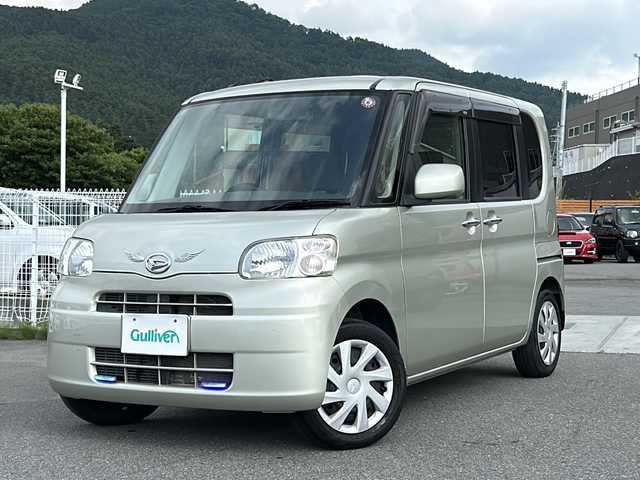 ダイハツ タント L 山梨県 2012(平24)年 8.9万km シャンパンゴールドメタリックⅡ パワーステアリング/リモコンキー/スペアキー/アイドリングストップ/CDチェンジャー/MDチェンジャー/ベンチシート/布系シート/純正フロアマット/片側スライドドア/保証書/取扱説明書/記録簿/ハロゲンライト/シングルエアバック