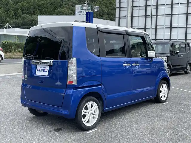 ホンダ Ｎ ＢＯＸ G Lパッケージ 山形県 2015(平27)年 8.7万km ブリリアントスポーティブルーメタリック2トーン (株)IDOMが運営する【じしゃロン山形店】の自社ローン専用車両になります。/こちらは現金またはオートローンご利用時の価格です。/自社ローンご希望の方は別途その旨お申付け下さい。/stradaナビ/（TV/FM/AM/CD/BT）/バックカメラ/ETC/片側パワースライドドア/横滑り防止機能/電動格納ミラー/ISOFIX
