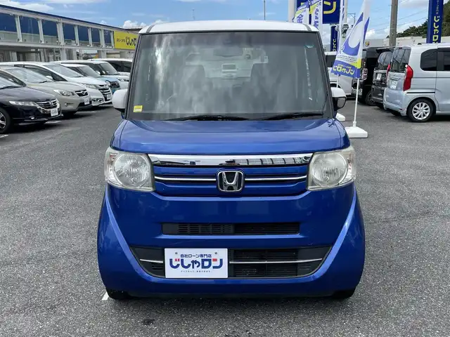 ホンダ Ｎ ＢＯＸ G Lパッケージ 山形県 2015(平27)年 8.7万km ブリリアントスポーティブルーメタリック2トーン (株)IDOMが運営する【じしゃロン山形店】の自社ローン専用車両になります。/こちらは現金またはオートローンご利用時の価格です。/自社ローンご希望の方は別途その旨お申付け下さい。/stradaナビ/（TV/FM/AM/CD/BT）/バックカメラ/ETC/片側パワースライドドア/横滑り防止機能/電動格納ミラー/ISOFIX