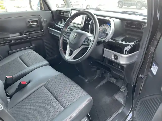 スズキ スペーシア カスタム HYBRID XS ターボ 佐賀県 2019(令1)年 6.8万km アーバンブラウンパールメタリック ワンオーナー/純正8インチSDナビゲーション/・フルセグTV/CD/DVD/SD/USB/Bluetooth/全方位モニター/ヘッドアップディスプレイ/両側パワースライドドア/天井サーキュレーター/ハーフレザーシート/D席シートヒーター/後席サンシェード/ISOFIX対応/パドルシフト/革巻きステアリング/ステアリングリモコン/TANABE車高調/純正15インチアルミホイール/純正LEDヘッドライト/・オートマチックハイビーム/純正LEDフォグランプ/純正ドアバイザ―/新車保証書/取扱説明書/スペアキー１本/スズキセーフティサポート/・クルーズコントロール/・デュアルセンサーブレーキサポート/・車線逸脱警報機能/・クリアランスソナー