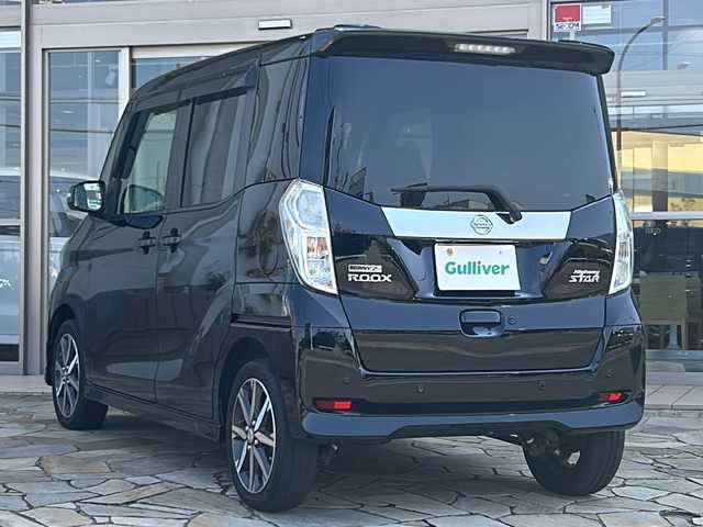 日産 デイズ ルークス HWS X Vセレクション 静岡県 2018(平30)年 6.1万km ブラック 純正ナビ/CD/DVD/Bluetooth/フルセグ/ipod/SD/USB/FM/AM/主要装備/・ドライブレコーダー　/・全方位カメラ/・アイドリングストップ　/・コーナーセンサー　/・レーンキープ　/・オートハイビーム　/・オートライト　/・両側パワースライドドア　/・ＬＥＤヘッドライト　/・ステアリングリモコン/・後席モニター/・純正アルミホイール/・純正フロアマット/・プッシュスタート/・ETC