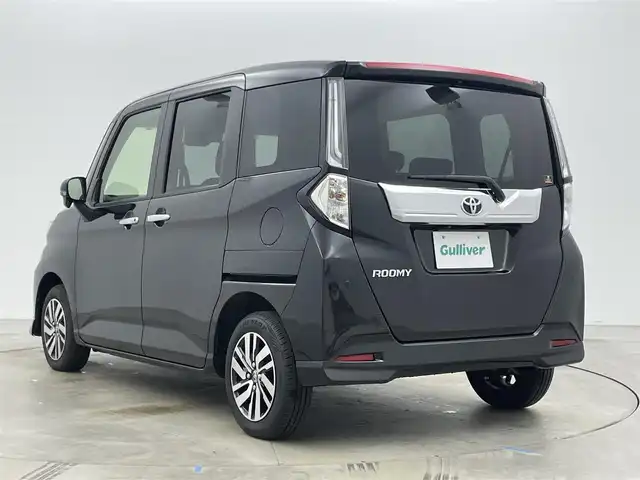 トヨタ ルーミー カスタムG 岡山県 2025(令7)年 0.3万km ブラックマイカメタリック 純正９型ディスプレイオーディオ/（CD/DVD/フルセグ/BT/Carplay/AndroidAuto/HDMI）/バックカメラ/両側電動スライドドア/レーダークルーズコントロール/ドライブレコーダー(前/後）/シートヒーター（前/後）/コーナーセンサー（前/後）/踏み間違い防止/衝突軽減ブレーキ/レーンキープアシスト/オートハイビーム/ＬＥＤヘッドライト/フォグランプ/禁煙車/スマートキー×2