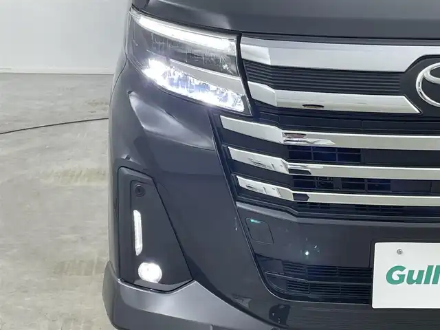 トヨタ ルーミー カスタムG 岡山県 2025(令7)年 0.3万km ブラックマイカメタリック 純正９型ディスプレイオーディオ/（CD/DVD/フルセグ/BT/Carplay/AndroidAuto/HDMI）/バックカメラ/両側電動スライドドア/レーダークルーズコントロール/ドライブレコーダー(前/後）/シートヒーター（前/後）/コーナーセンサー（前/後）/踏み間違い防止/衝突軽減ブレーキ/レーンキープアシスト/オートハイビーム/ＬＥＤヘッドライト/フォグランプ/禁煙車/スマートキー×2