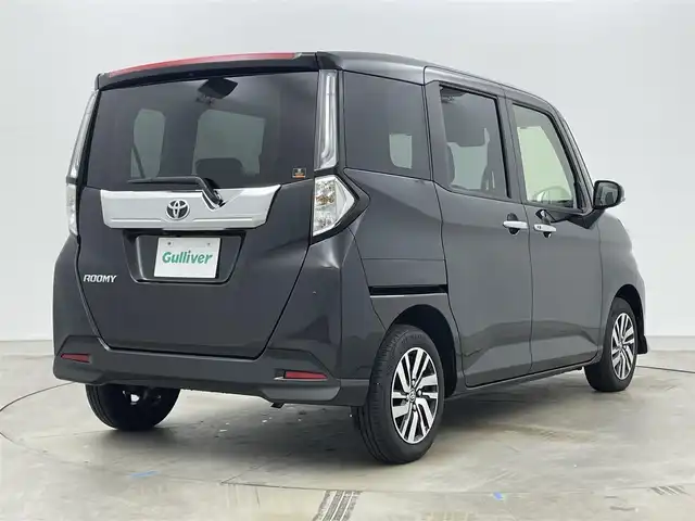 トヨタ ルーミー カスタムG 岡山県 2025(令7)年 0.3万km ブラックマイカメタリック 純正９型ディスプレイオーディオ/（CD/DVD/フルセグ/BT/Carplay/AndroidAuto/HDMI）/バックカメラ/両側電動スライドドア/レーダークルーズコントロール/ドライブレコーダー(前/後）/シートヒーター（前/後）/コーナーセンサー（前/後）/踏み間違い防止/衝突軽減ブレーキ/レーンキープアシスト/オートハイビーム/ＬＥＤヘッドライト/フォグランプ/禁煙車/スマートキー×2
