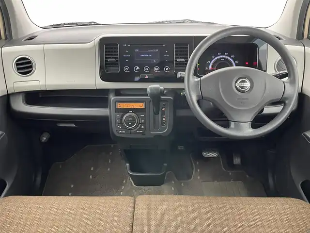 日産 モコ Xアイドリングストップ 愛知県 2013(平25)年 6.8万km ミルクティーベージュ 純正ディスプレイオーディオ　バックカメラ　禁煙車　ＥＴＣ　ＣＤ　ラジオＡＭ　ＦＭ　ＵＳＢ　プッシュスタート　ドライブレコーダー　スマートキー　純正フロアマット　ドアバイザー　電動格納ミラー　Ａストップ