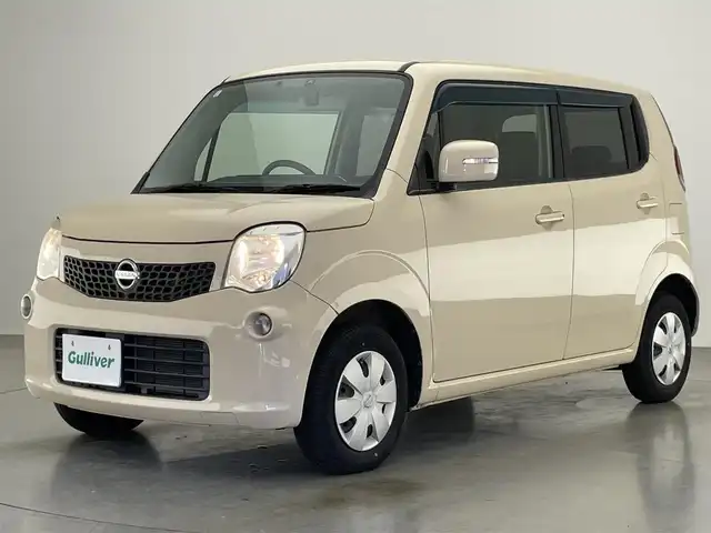 日産 モコ Xアイドリングストップ 愛知県 2013(平25)年 6.8万km ミルクティーベージュ 純正ディスプレイオーディオ　バックカメラ　禁煙車　ＥＴＣ　ＣＤ　ラジオＡＭ　ＦＭ　ＵＳＢ　プッシュスタート　ドライブレコーダー　スマートキー　純正フロアマット　ドアバイザー　電動格納ミラー　Ａストップ