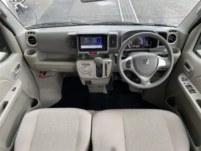 スズキ エブリィ ワゴン PZターボ スペシャル 東京都 2021(令3)年 4.9万km パールホワイト 4WD/オートステップ/社外ナビ/バックカメラ/ＥＴＣ/両側電動スライドドア/前方ドライブレコーダー/運転席シートヒーター/デュアルカメラブレーキサポート/リヤパーキングセンサー/フルセグＴＶ/フォグライト/スマートキー/オートライト