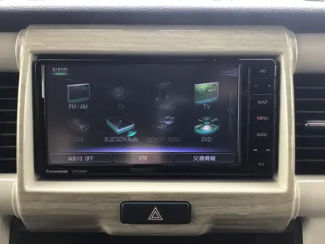 スズキ ハスラー ワンダラー 福井県 2019(令1)年 3.4万km シフォンアイボリーメタリック/ウッディブラウン2トーンルーフ 4WD/純正ナビ/ダブルカメラサポート/全周囲カメラ/ETC/シートヒーター/ハーフレザー/アイドリングストップ/スマートキー/HID/ルーフレール/社外15アルミ
