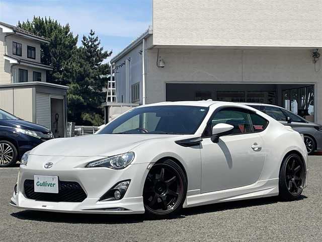 トヨタ ８６ GT リミテッド 宮城県 2015(平27)年 11万km クリスタルホワイトパール モデリスタエアロ/BLITS車高調/リアスポイラー/BLITZ製ストラットタワーバー/CROSS SPEED製アルミホイール18インチ/純正メモリナビ/ワンセグテレビ/FM・AM/CD・DVD/SD/Bluetooth/純正フロアマット/ETC2.0/クルーズコントロール/シートヒーターDN席/スマートキーx2