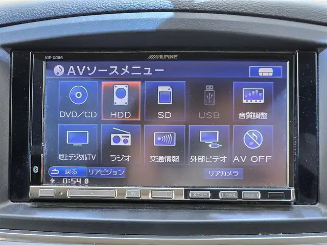 日産 エルグランド 250ハイウェイスター 鹿児島県 2011(平23)年 16.9万km オーロラモーヴ ＥＴＣ　/両側パワースライドドア　/前後ＡＬＰＩＮＥナビ　/後席フリップダウンモニター　/横滑り防止装置　/ハーフレザーシート　/バックカメラ　/純正アルミホイール（１８インチ）　/アイドリングストップ/プッシュスタート/スマートキー/エアバッグ(W+サイド)