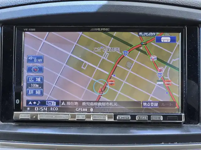 日産 エルグランド 250ハイウェイスター 鹿児島県 2011(平23)年 16.9万km オーロラモーヴ ＥＴＣ　/両側パワースライドドア　/前後ＡＬＰＩＮＥナビ　/後席フリップダウンモニター　/横滑り防止装置　/ハーフレザーシート　/バックカメラ　/純正アルミホイール（１８インチ）　/アイドリングストップ/プッシュスタート/スマートキー/エアバッグ(W+サイド)