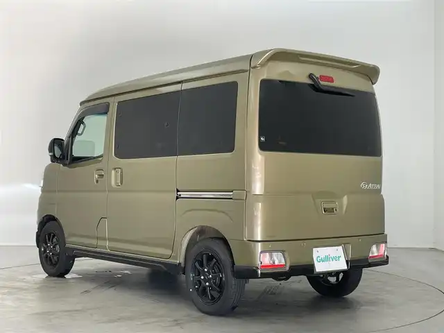 ダイハツ アトレー バン RS 埼玉県 2023(令5)年 1.4万km オフビートカーキM 社外ナビ バックカメラ 前後ドライブレコーダー ETC LEDヘッドライト スマートアシスト レーダークルーズコントロール 地デジフルセグ 両側パワースライドドア ターボ 社外アルミホイール
