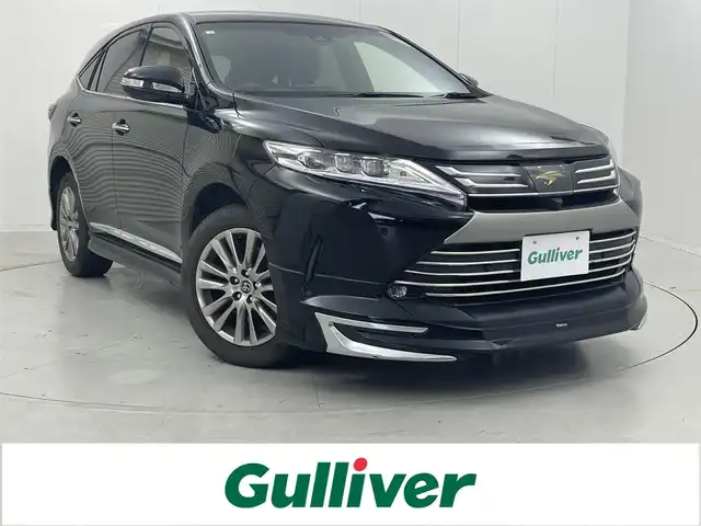 トヨタ ハリアー プレミアム 茨城県 2018(平30)年 3.8万km ブラック 社外9型ナビ/バックカメラ/フルセグ/モデリスタエアロ/衝突被害軽減ブレーキ/車線逸脱抑制装置/レーダークルーズコントロール/オートマチックハイビーム/クリアランスソナー/社外シートカバー/ETC/ドラレコ/純正18インチAW/LEDヘッドライト/スマートキー
