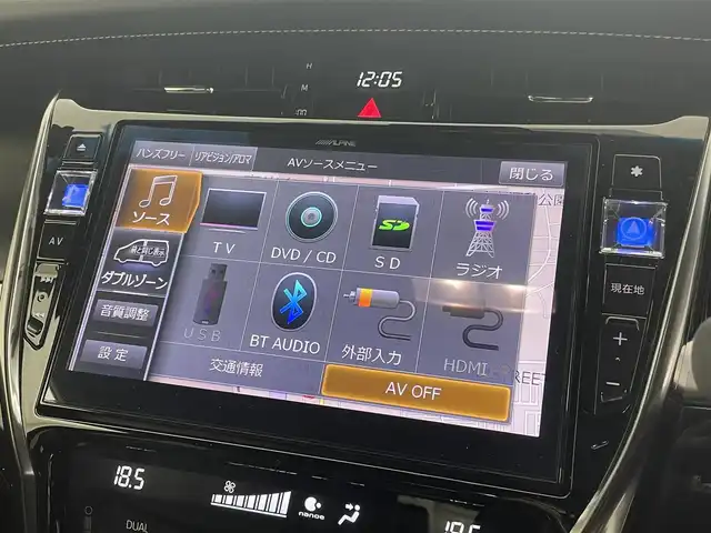 トヨタ ハリアー プレミアム 茨城県 2018(平30)年 3.8万km ブラック 社外9型ナビ/バックカメラ/フルセグ/モデリスタエアロ/衝突被害軽減ブレーキ/車線逸脱抑制装置/レーダークルーズコントロール/オートマチックハイビーム/クリアランスソナー/社外シートカバー/ETC/ドラレコ/純正18インチAW/LEDヘッドライト/スマートキー