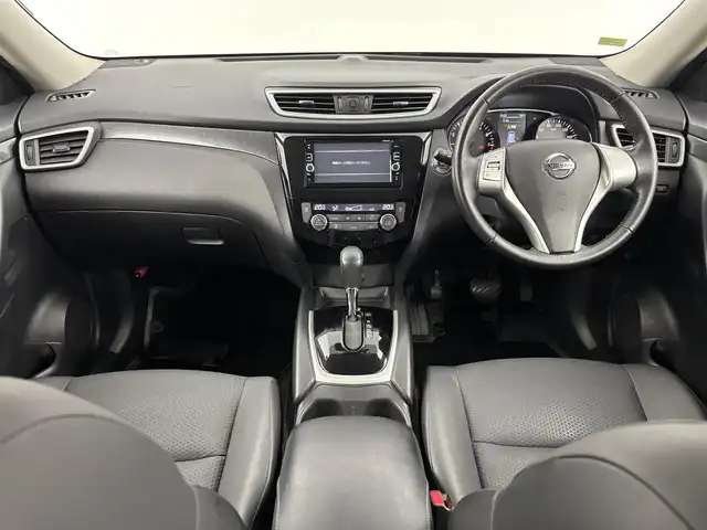 日産 エクストレイル 20X エマージェンシーブレーキ 埼玉県 2017(平29)年 6.4万km ダイヤモンドブラック 純正ナビ　MM336D-W/バックカメラ/前方ドライブレコーダー/ETC/車線逸脱警報/衝突軽減ブレーキ/クリアランスソナー/アイドリングストップ/ECOモード/前席シートヒーター/4WD/ダウンヒルアシストコントロール/プッシュスタート/ウィンカーミラー/フロントフォグランプ/純正ドアバイザー/純正フロアマット/純正17インチアルミホイール