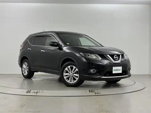 日産 エクストレイル 20X エマージェンシーブレーキ 埼玉県 2017(平29)年 6.4万km ダイヤモンドブラック 純正ナビ　MM336D-W/バックカメラ/前方ドライブレコーダー/ETC/車線逸脱警報/衝突軽減ブレーキ/クリアランスソナー/アイドリングストップ/ECOモード/前席シートヒーター/4WD/ダウンヒルアシストコントロール/プッシュスタート/ウィンカーミラー/フロントフォグランプ/純正ドアバイザー/純正フロアマット/純正17インチアルミホイール