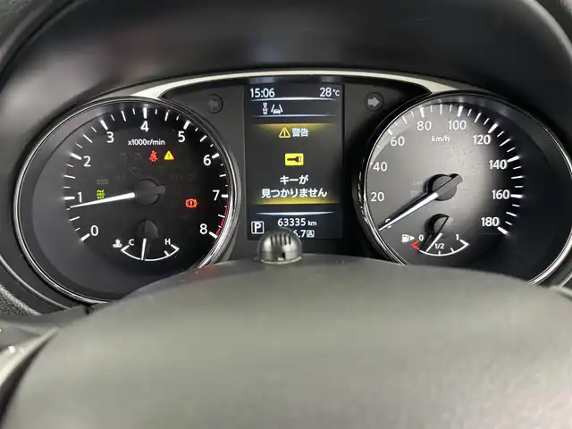 日産 エクストレイル 20X エマージェンシーブレーキ 埼玉県 2017(平29)年 6.4万km ダイヤモンドブラック 純正ナビ　MM336D-W/バックカメラ/前方ドライブレコーダー/ETC/車線逸脱警報/衝突軽減ブレーキ/クリアランスソナー/アイドリングストップ/ECOモード/前席シートヒーター/4WD/ダウンヒルアシストコントロール/プッシュスタート/ウィンカーミラー/フロントフォグランプ/純正ドアバイザー/純正フロアマット/純正17インチアルミホイール