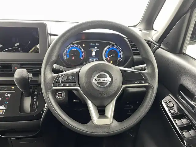 日産 ルークス ハイウェイスター X 熊本県 2020(令2)年 6.8万km ブラック 片側パワースライドドア　/エマージェンシーブレーキ　/リアシーリングファン　/アイドリングストップ　/プロパイロット　/電動格納ミラー　/スマートキー　/プッシュスタート