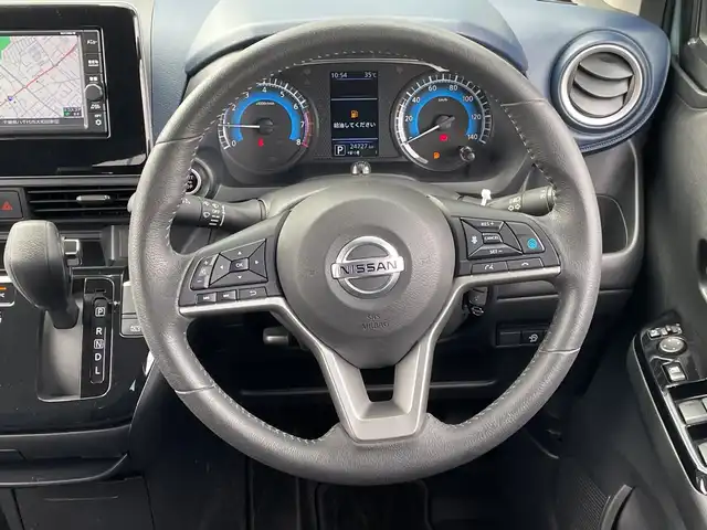 日産 デイズ HWS X プロパイロットED 千葉県 2019(令1)年 2.5万km アッシュブラウン/ソーダブルー 純正メモリナビ/(フルセグTV/BT/CD/FM/AM)/全周囲カメラ/プロパイロット/衝突被害軽減システム/車線逸脱警報/横滑り防止装置/アイドリングストップ/LEDヘッドライト/フォグランプ/オートライト/ウィンカーミラー/電動格納ミラー/純正14インチAW/プッシュスタート/スマートキー/フロアマット/ドアバイザー