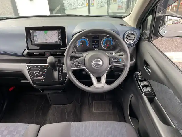 日産 デイズ HWS X プロパイロットED 千葉県 2019(令1)年 2.5万km アッシュブラウン/ソーダブルー 純正メモリナビ/(フルセグTV/BT/CD/FM/AM)/全周囲カメラ/プロパイロット/衝突被害軽減システム/車線逸脱警報/横滑り防止装置/アイドリングストップ/LEDヘッドライト/フォグランプ/オートライト/ウィンカーミラー/電動格納ミラー/純正14インチAW/プッシュスタート/スマートキー/フロアマット/ドアバイザー