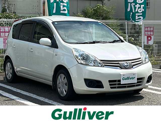 日産 ノート 15X 兵庫県 2009(平21)年 5.6万km ホワイトパール 登録時走行距離56043km/純正HDDナビ/CD/DVD/フルセグTV/バックカメラ/電動格納ミラー/純正フロアマット/ドアバイザー/インテリジェントキー
