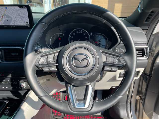 マツダ ＣＸ－８ XD エクスクルーシブモード 宮崎県 2021(令3)年 0.6万km プラチナクォーツメタリック ４WD　純正ナビ　フルセグTV　サンルーフ　全方位カメラ　BOSEサウンド　ホワイトレザー　HUD　BSM　社外20インチアルミ　コーナーセンサー　シートヒーター　LEDヘッドライト　ETC