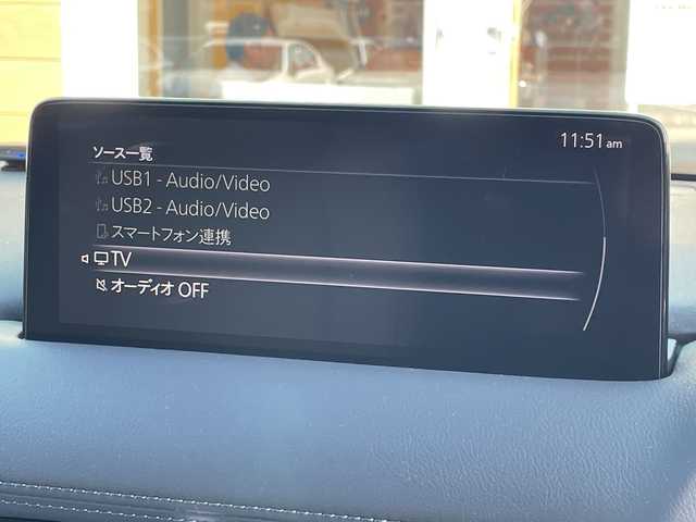 マツダ ＣＸ－８ XD エクスクルーシブモード 宮崎県 2021(令3)年 0.6万km プラチナクォーツメタリック ４WD　純正ナビ　フルセグTV　サンルーフ　全方位カメラ　BOSEサウンド　ホワイトレザー　HUD　BSM　社外20インチアルミ　コーナーセンサー　シートヒーター　LEDヘッドライト　ETC