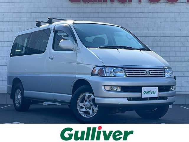 トヨタ ハイエース レジアス 長野県 1998(平10)年 6.5万km ホワイトパールマイカ/シルバーM ・社外オーディオ/CD/・ツインサンルーフ/・ETC/・オートライト/・フォグライト/・リモコンキー/・純正15インチアルミホイール/・電動格納ミラー/・フロアマット