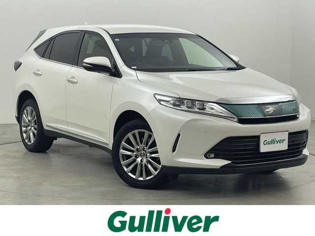トヨタ ハリアー プレミアム メタル&レザーP 福岡県 2019(平31)年 4.6万km ホワイトパールクリスタルシャイン 純正ナビ／フルセグＴＶ　/バックカメラ　/ＪＢＬプレミアムサウンド　/ＥＴＣ　/レーダークルコン　/コーナーセンサー　/衝突被害軽減ブレーキ　/レーンキープ　/シートベンチレーション／ヒーター　/シートメモリー付きパワーシート　/パワーバックドア　/純正アルミホイール　/ＬＥＤヘッドライト