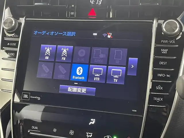 トヨタ ハリアー プレミアム メタル&レザーP 福岡県 2019(平31)年 4.6万km ホワイトパールクリスタルシャイン 純正ナビ／フルセグＴＶ　/バックカメラ　/ＪＢＬプレミアムサウンド　/ＥＴＣ　/レーダークルコン　/コーナーセンサー　/衝突被害軽減ブレーキ　/レーンキープ　/シートベンチレーション／ヒーター　/シートメモリー付きパワーシート　/パワーバックドア　/純正アルミホイール　/ＬＥＤヘッドライト