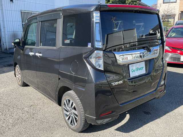 トヨタ タンク カスタムG S 神奈川県 2017(平29)年 1.8万km ブラックマイカメタリック ワンオーナー/社外ナビ（CD/ワンセグTV/AM/FM）/両側パワースライドドア/スマートアシストII/横滑り防止装置/クルーズコントロール/オートライト/フォグランプ/LEDヘッドライト/アイドリングストップ/ETC/スマートキー　2本/プッシュスタート/社外フロアマット/社外ドアバイザー/保証書/取扱説明書