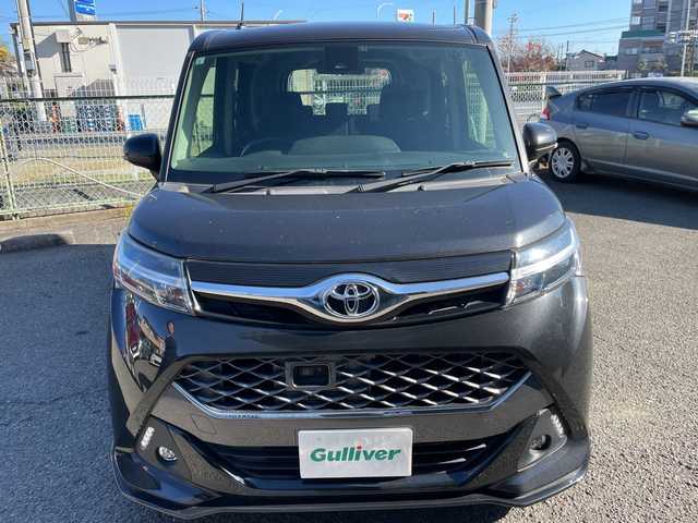 トヨタ タンク カスタムG S 神奈川県 2017(平29)年 1.8万km ブラックマイカメタリック ワンオーナー/社外ナビ（CD/ワンセグTV/AM/FM）/両側パワースライドドア/スマートアシストII/横滑り防止装置/クルーズコントロール/オートライト/フォグランプ/LEDヘッドライト/アイドリングストップ/ETC/スマートキー　2本/プッシュスタート/社外フロアマット/社外ドアバイザー/保証書/取扱説明書