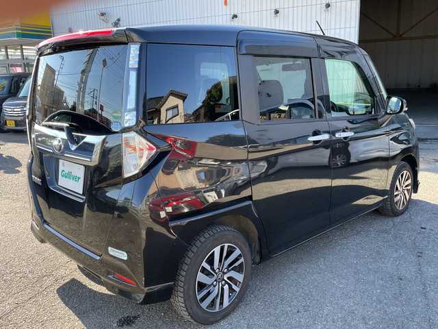 トヨタ タンク カスタムG S 神奈川県 2017(平29)年 1.8万km ブラックマイカメタリック ワンオーナー/社外ナビ（CD/ワンセグTV/AM/FM）/両側パワースライドドア/スマートアシストII/横滑り防止装置/クルーズコントロール/オートライト/フォグランプ/LEDヘッドライト/アイドリングストップ/ETC/スマートキー　2本/プッシュスタート/社外フロアマット/社外ドアバイザー/保証書/取扱説明書