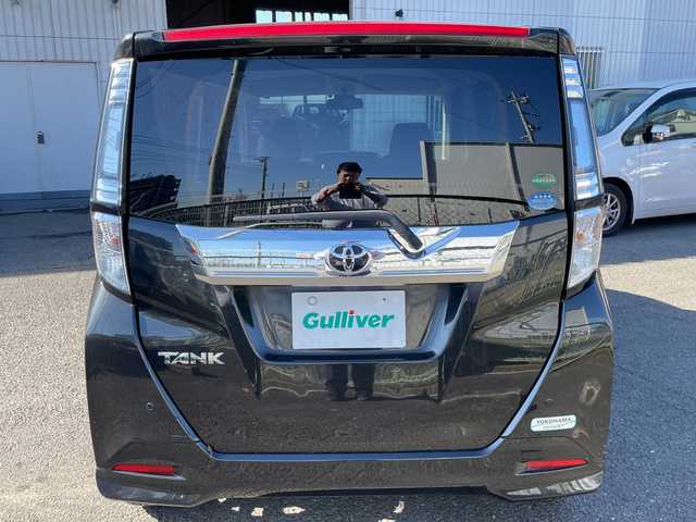 トヨタ タンク カスタムG S 神奈川県 2017(平29)年 1.8万km ブラックマイカメタリック ワンオーナー/社外ナビ（CD/ワンセグTV/AM/FM）/両側パワースライドドア/スマートアシストII/横滑り防止装置/クルーズコントロール/オートライト/フォグランプ/LEDヘッドライト/アイドリングストップ/ETC/スマートキー　2本/プッシュスタート/社外フロアマット/社外ドアバイザー/保証書/取扱説明書