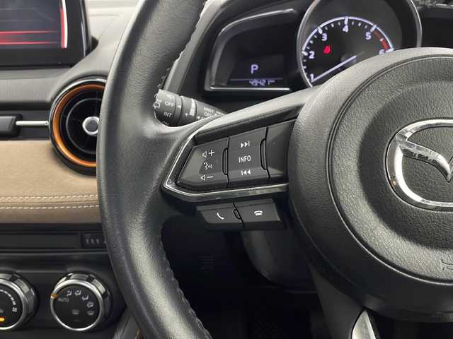 マツダ デミオ XDテーラードブラウン 栃木県 2017(平29)年 5万km スノーフレイクホワイトパールマイカ 純正ナビ/　フルセグ/CD/DVD/USB/AUX/BT/バックカメラ/ヘッドアップディスプレイ/前席シートヒーター/ステリングスイッチ/衝突被害軽減ブレーキ/クルーズコントロール/レーンキープアシスト/ブラインドスポットモニター/コーナーセンサー/アイドリングストップ/ETC/LEDオートライト/LEDフォグランプ/取扱説明書