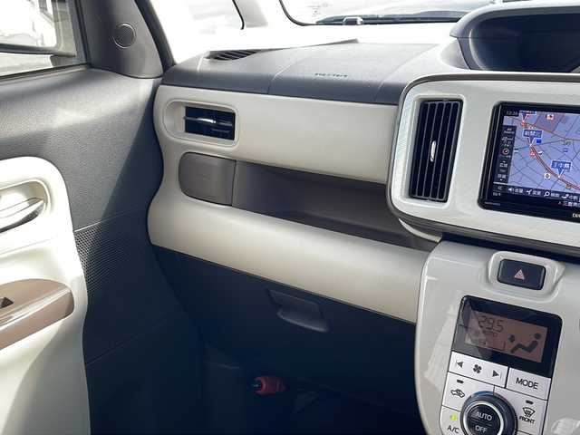 ダイハツ ムーヴ キャンバス X LTD SA Ⅱ 三重県 2016(平28)年 4.6万km パールホワイトⅢ/ナチュラルベージュマイカメタリック 2トーン 純正DIATONE　SOUNDナビ/バックカメラ/両側パワースライドドア/後コーナーセンサー/スペアキー/オートライト/衝突軽減ブレーキ/ステアリングスイッチ/電動格納ミラー/フォグライト/禁煙車