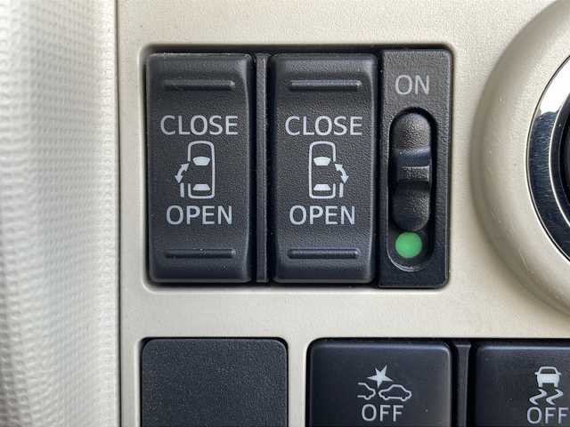 ダイハツ ムーヴ キャンバス X LTD SA Ⅱ 三重県 2016(平28)年 4.6万km パールホワイトⅢ/ナチュラルベージュマイカメタリック 2トーン 純正DIATONE　SOUNDナビ/バックカメラ/両側パワースライドドア/後コーナーセンサー/スペアキー/オートライト/衝突軽減ブレーキ/ステアリングスイッチ/電動格納ミラー/フォグライト/禁煙車