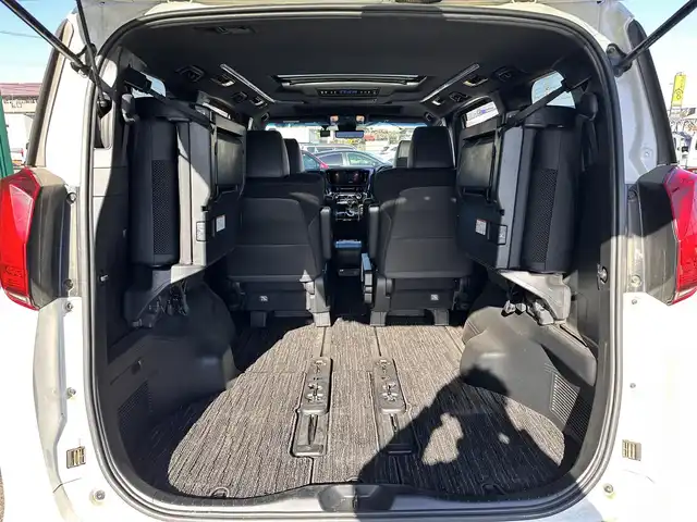 トヨタ アルファード S タイプゴールド 宮城県 2021(令3)年 5.2万km ホワイトパールクリスタルシャイン ツインムーンルーフ/デジタルインナーミラー/＝＝＝/セーフティセンス/・プリクラッシュセーフティ/・レーントレーシングアシスト/・アダプティブハイビームシステム/・全車速追従機能付レーダークルーズコントロール/・ロードサインアシスト/ブラインドスポットモニター/パーキングサポートブレーキ（後方接近車両/前後方静止物）/純正12インチフリップダウンモニター/9インチディスプレイオーディオ/・ナビ機能付/・CD/DVDデッキ/・Bluetooth/バックカメラ/ビルトインETC2.0/ドライブレコーダー/AC100V/100Wアクセサリーコンセント/パワーバックドア/両側パワースライドドア/ハーフレザーシート/ウッドコンビステアリング/ステアリングスイッチ/電動パーキングブレーキ/ブレーキホールド/3眼LEDヘッドランプ/フォグランプ/オートライト/スマートキー＆プッシュスタート/電動格納ミラー/純正18インチAW/フロアマット/ドアバイザー/W/サイド/カーテンエアバッグ