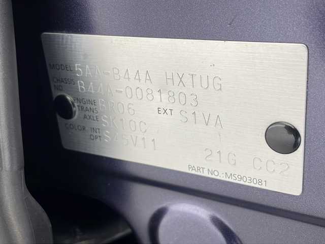 日産 ルークス ハイウェイスター X 沖縄県 2021(令3)年 5.8万km パープルⅡ 純正９型ナビ（MM321D-L）/　(フルセグTV　DVD　ブルーレイ　Bluetooth　SD)/アラウンドビューモニター　/両側パワースライドドア　/ＬＥＤヘッドライト　/ドライブレコーダー　/アイドリングストップ　/プッシュスタート　/スマートキー　/スペアキー/ＥＴＣ/前後コーナーセンサー/衝突軽減ブレーキ