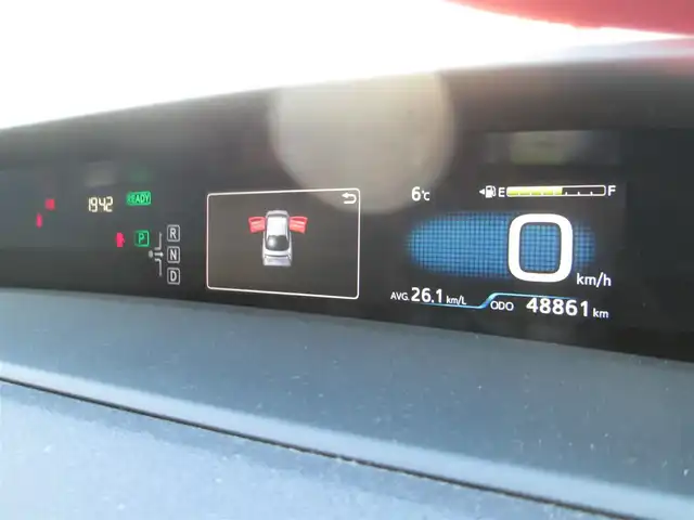 トヨタ プリウス S ツーリングセレクション 千葉県 2015(平27)年 4.9万km エモーショナルレッド ワンオーナー/純正9型SDナビ/バックカメラ/純正オーディオ【DVD/CD/BT/SD】/Toyota Safety Sense P/レーダークルーズコントロール/レーンキープアシスト/黒革シート/前席シートヒーター/AC100V/純正前方ドライブレコーダー/ビルトインETC/スペアキー/取扱説明書/ナビ取扱説明書/新車時保証書/トヨタ整備記録簿(R2/R4/R6)