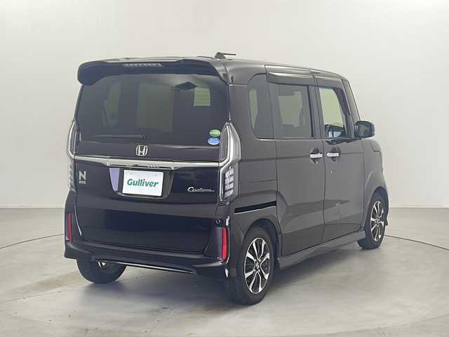 ホンダ Ｎ ＢＯＸ カスタム G L ホンダセンシング 栃木県 2019(令1)年 5.5万km プレミアムベルベットパープル・パール 純正ナビ/(BT/AM/FM/CD/DVD/フルセグ）/ビルトインETC/レーダークルーズコントロール/車線逸脱防止/横滑り防止/先行車発進お知らせ/片側パワースライドドア/電動格納ミラー/ステアリングスイッチ/後席サンシェード/純正アルミホイール/純正フロアマット/プッシュスタート/スマートキー