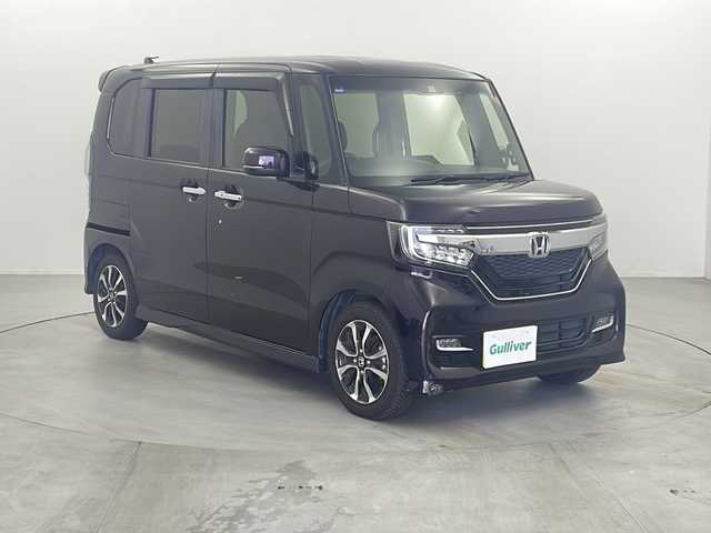 ホンダ Ｎ ＢＯＸ カスタム G L ホンダセンシング 栃木県 2019(令1)年 5.5万km プレミアムベルベットパープル・パール 純正ナビ/(BT/AM/FM/CD/DVD/フルセグ）/ビルトインETC/レーダークルーズコントロール/車線逸脱防止/横滑り防止/先行車発進お知らせ/片側パワースライドドア/電動格納ミラー/ステアリングスイッチ/後席サンシェード/純正アルミホイール/純正フロアマット/プッシュスタート/スマートキー