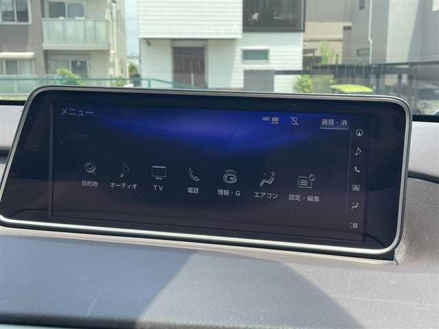 レクサス ＲＸ 450hL 和歌山県 2018(平30)年 6.5万km ソニッククォーツ ワンオーナー/LEXUS　Safety System＋/・プリクラッシュセーフティ/・レーンディパーチャーアラート/・レーダークルーズコントロール(全車速追従機能付き)/・アダプティブハイビームシステム/・ブラインドスポットモニター/純正ナビ/・FM/AM/Bluetooth/・フルセグTV/CD/DVD再生/全方位モニター/レザーシート(前席メモリー付き)/・シートヒーター(2列目まで)/・エアシート(前席)/電動リアゲート/AC100V100Wコンセント/電動パーキングブレーキ/オートホールド/純正20インチアルミホイール/エンジンスターター/ステアリングヒーター/ETC2.0